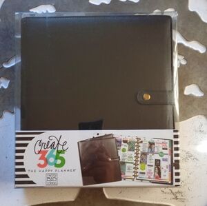 Happy Planner Deluxe Cover Big in Black discbound